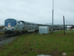 AMTK 77  29Jan2010  NB Train 22 (Texas Eagle) out of the Station  